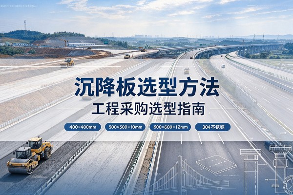 高明沉降板选择方法