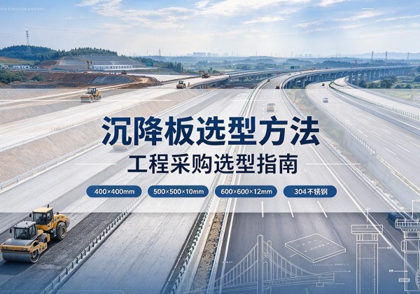 高明沉降板选择方法