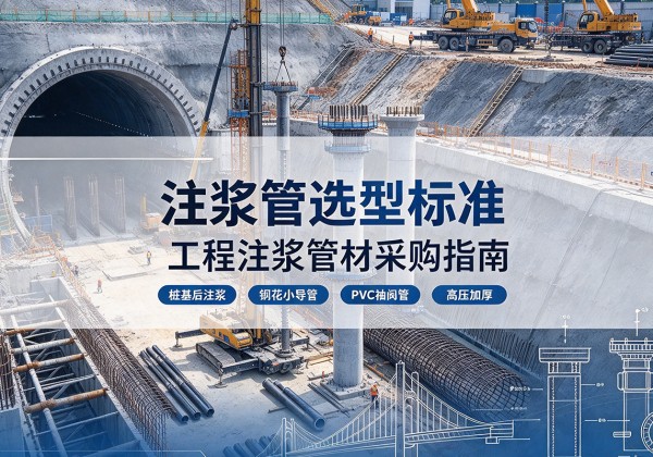 高明注浆管选型标准